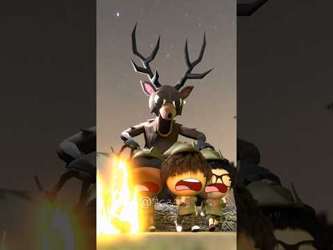 Steve Saves The Kids From 99 Nights In The Forest .. #99nightintheforest #roblox #minecraft