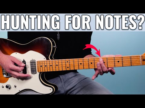 Hunt-And-Peck Guitar Players Never Succeed -- Here’s Why