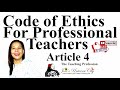 Code of Ethics for Professional Teaching