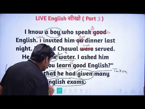 इंग्लिश बोलना सीखो, Learn English in Hindi