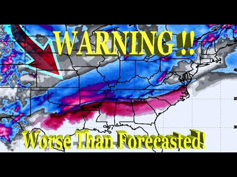 Warning! This Winter Storm IS WORSE Than Forecasted!