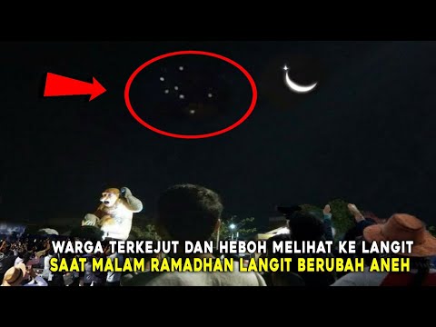 SAAT AWAL RAMADHAN, WARGA DIHEBOHKAN DENGAN PARADE PLANET YANG SEJAJAR, FENOMENA LANGIT 2025