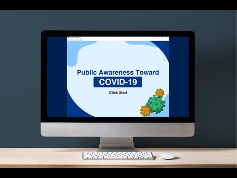 Public Awareness During COVID-19 2021 | Interactive Design 1 Cover Image