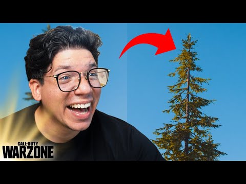 Campiando en Arboles para Trollear enemigos en Warzone