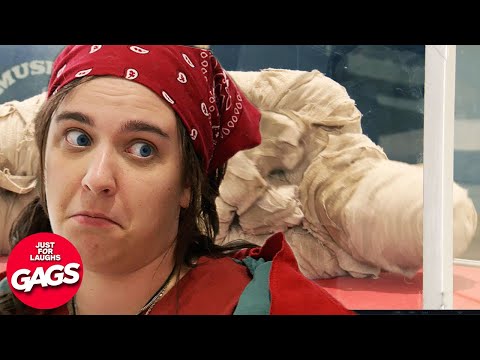 Mummy Comes Back To Life | Best Museum Prank | Just For Laughs Gags