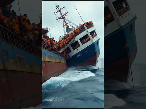 Resgate em Alto Mar 😱 #vfx #ocean #efeitosvisuais #tecnologiacriativa #artevisual