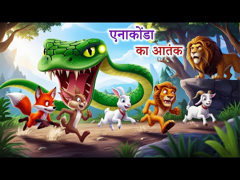 एनाकोंडा का आतंक | ANAKONDA KA ATANK | Jungle ki kahani | Hindi Kahani  | Hindi Kahaniyan | kahaniya