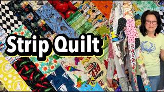 ❤️ BEGINNER Strip Quilt Patterns Free