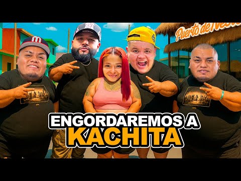 KACHITAA nos VISITÓ y la llevamos a ENG0RDAR!! 🤭🦐 - La Marraniza