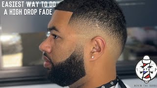 HIGH DROP FADE STEP BY STEP | Barber Tutorial
