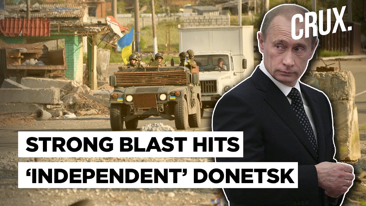 Ukraine Row: Blast In Donetsk As West Sanctions Putin’s Russia, Biden Rushes F-35s To Eastern Europe