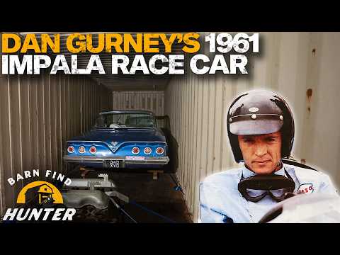 GONE 63 Years: Dan Gurney's Chevy Impala Race Car Returns Home to His Family | Barn Find Hunter