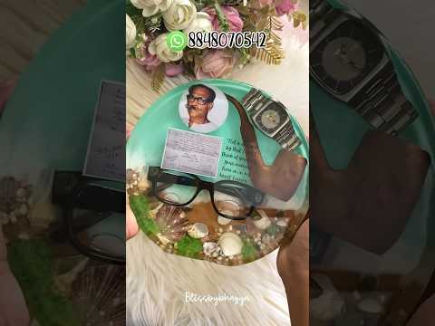 Resin keepsake #resinart #resinkeepsake #resinartist