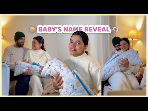 Our Baby’s Name Reveal 😍