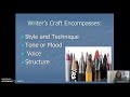 Understanding Writer's Craft and Structure