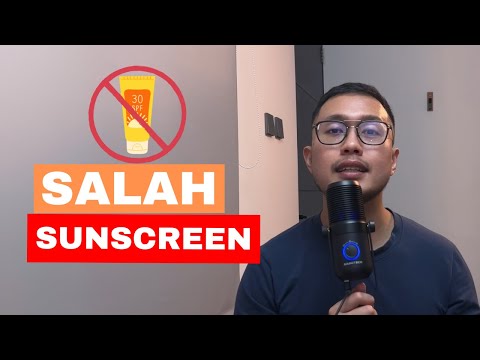 Kesalahan pakai sunscreen