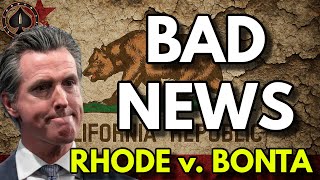 Breaking: Major Update In Rhode v. Bonta at 9th Circuit Court Of Appeals