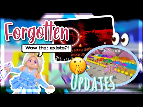 FORGOTTEN Updates in Royale High! || Royale Roleplay