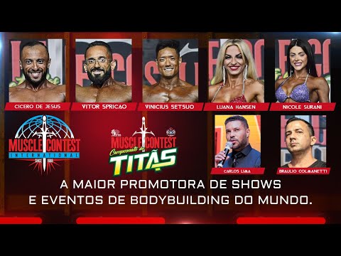 LIVE DOS CAMPEÕES: MUSCLECONTEST TITÃS