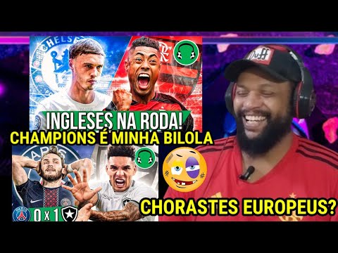 ♫ 3x1 - FLAMENGO BOTOU OS INGLESES NA RODA ♫ BOTAFOGO CHOCA O MUNDO E VENCE O PSG! REACT FUTPARÓDIAS