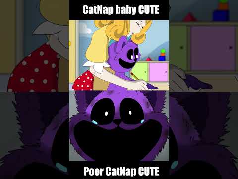 Catnap x Dogday Baby Cute #4 - Poppy Playtime 3 Animation #animation #poppy #Catnap