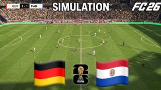 GERMANY vs PARAGUAY | FIFA WORLD CUP 2026 