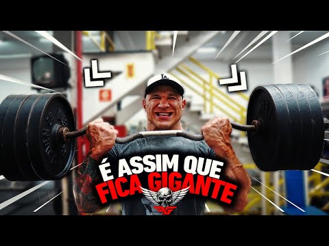 COMO ULTRAPASSAR OS 50 CM DE BRAÇO - TREINO RAPIDO E INTENSO *Fabio Giga*