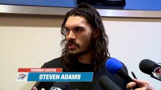 Thunder Postgame Interview   Grizzlies vs Thunder   January 11, 2017   2016 17 NBA Season