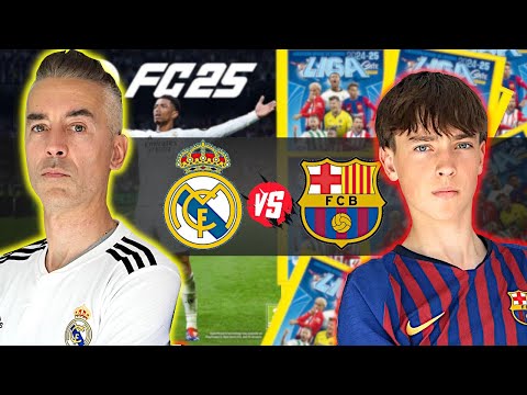 Predicción *El Clásico Real Madrid vs. FC Barcelona* - Cromos LA LIGA vs. FC25