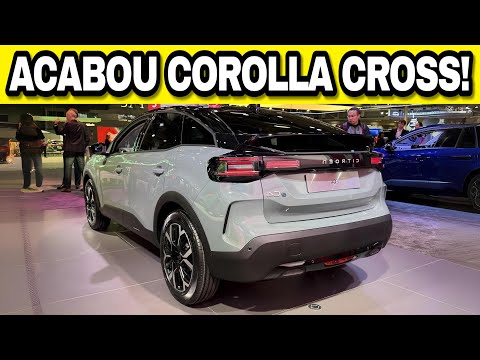 NOVO SUV MÉDIO BARATO DA CITROEN HUMILHA O COROLLA CROSS!