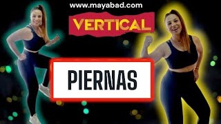 QUEMAR GRASA PIERNAS con ejercicios  SIN material + CARDIO -1746 May Abad