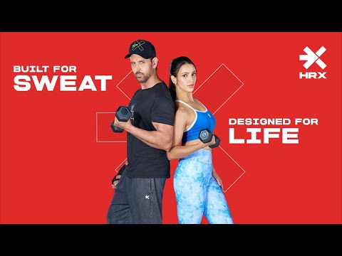 Built for Sweat. Designed for Life. The HRX Way to Keep Going!