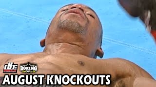 AWESOME AUGUST KNOCKOUTS! James Toney, Andre Berto, Curtis Stevens, & More! | 5 Full Fights