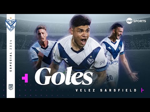 Todos los goles de #Velez en 2024 en el fútbol argentino