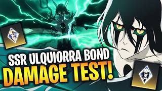 NOT GOOD ENOUGH?! NEW SEGUNDA ETAPA ULQUIORRA BOND SET DAMAGE TEST! Bleach: Soul Resonance!