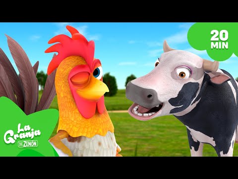 Los Animales Más Traviesos de la Granja 😜🐔 LA GRANJA DE ZENÓN (20min) | El Reino Infantil