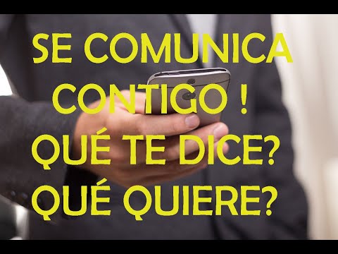 💌📞YA SE COMUNICA CONTIGO!!QUE TE DICE? LO QUE QUIERE TE DEJA EN SHOCK !!!!!!✍