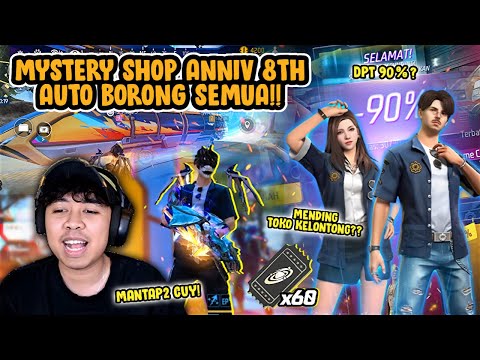 BORONG MYSTERY SHOP ANNIVERSARY 8TH?! GILAA KEREN2 BANGET CUY UPDATEANNYA!!