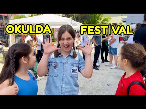 OKUL FESTİVALİ VLOG - VİZYONFEST25 Arkadaşlarımla Eğlenceli Bir Gün Geçirdim