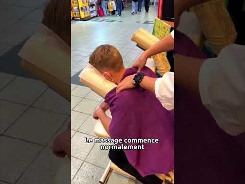 J’essaie le massage avec des couteaux (comment dire…)