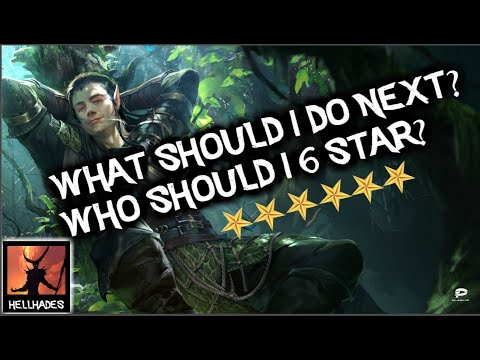 RAID: Shadow Legends | What should i do next? Beginner to Mid Game - Who should I 6 star?