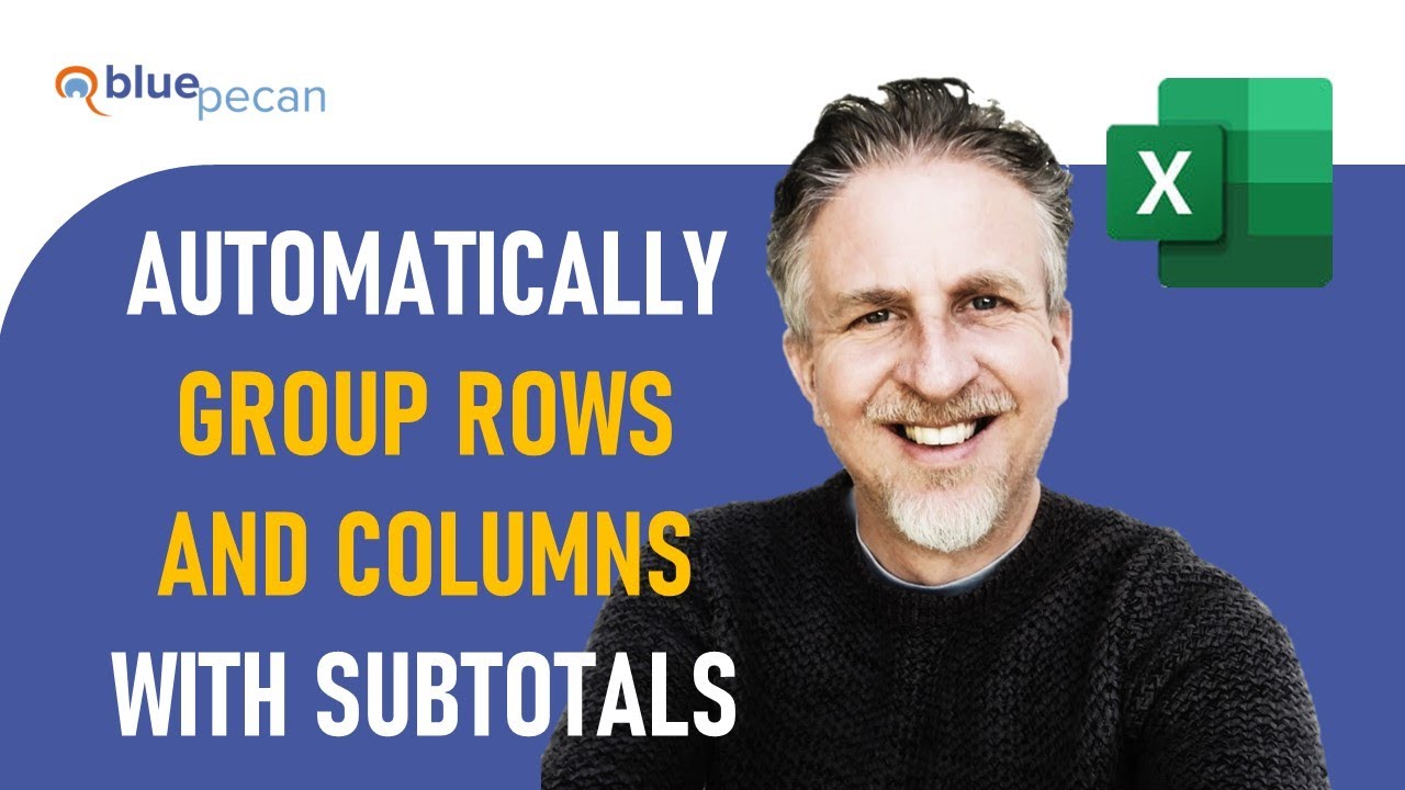 Group Rows and Columns in Excel With Expand & Collapse Buttons | Include Summary and Subtotals