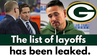 Packers Chaos  Ed Policy’s Secret Layoff List Leaks Before Today’s Cuts