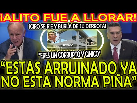¡ALITO FUE A LLORAR Y  CIRO SE RIE Y BURLA DE ÉL! "ESTAS ARRUINADO CINICO CORRUPTO"
