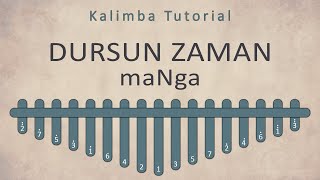 Kalimba Notaları | maNga - Dursun Zaman