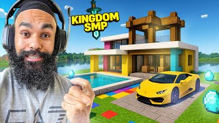 I BUILD MY HOUSE IN THE KINGDOM SMP | MINECRAFT