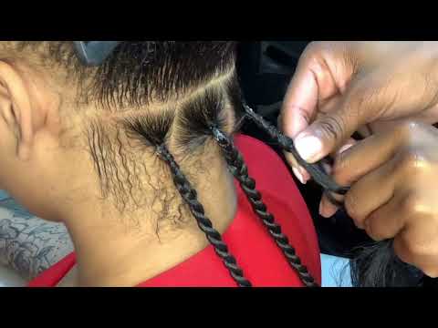 Knotless Twist Braids ✨