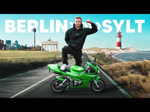 Mini Pitbike mit Straßenzulassung von Berlin nach Sylt | TRAVITY Drop!