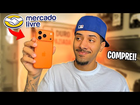Decidi Comprar o IPHONE 17 PRO do Mercado Livre! Agora to LISO KKKKKKKKK