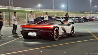 Supercars Arriving at Dubai Autodrome 2025 | Ferrari SP3 Daytona , Ford GT, 992 GT3RS...